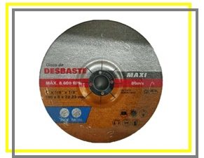 DISCO DE DESBASTE MAXI 7”