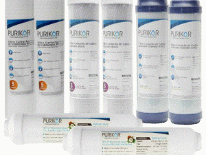 KIT DE MANTENIMIENTO DE 12 MESES PURIKOR PARA MODELOS PKRO100-5P, PKUF-5