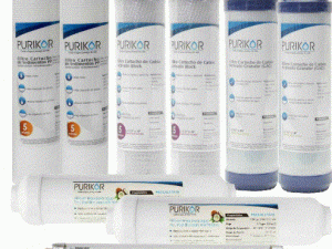 KIT DE MANTENIMIENTO DE 12 MESES PURIKOR PARA MODELOS PKRO400-6UVP, PKRO100-6UVPM, PKUF-6UV