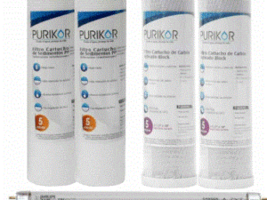 KIT DE MANTENIMIENTO DE 12 MESES PURIKOR PARA FILTRACIÓN BÁSICA CON UV (PKUF-3UV)