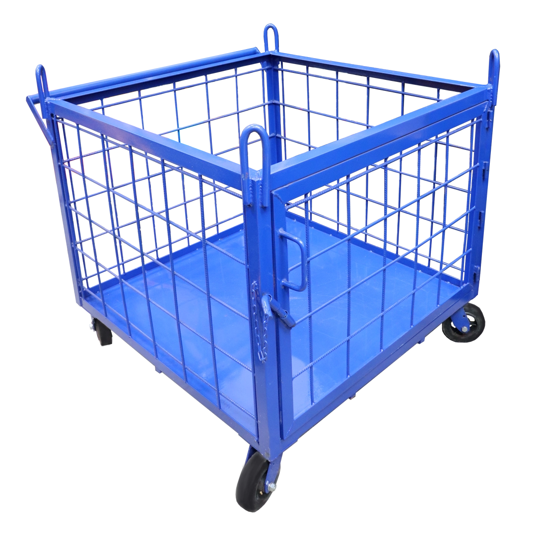 Canasta Metálica para Adobes 300Kg Accesorio Pluma Grúa