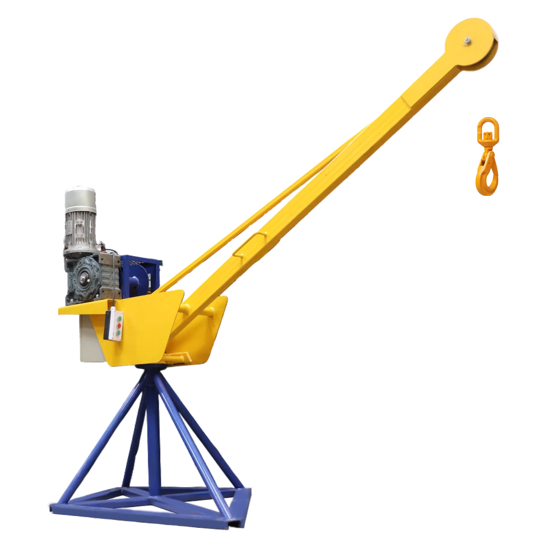 Pluma Grúa Alqupower 500kg Tipo Malacate Motorreductor 3.0hp 220/440v 3f Sub/Bajada